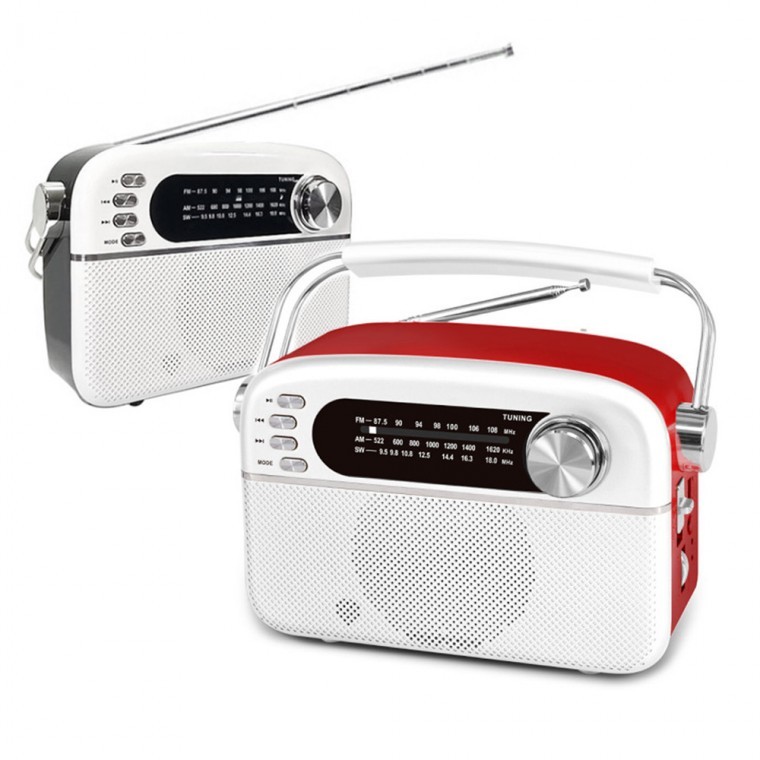 ลำโพงบลูทูธพกพา Coby 290 วิทยุ MP3 Player