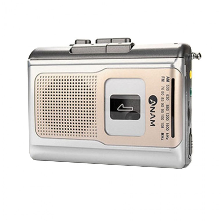 เครื่องเล่นเทปคาสเซ็ตต์ Anam ATC02 Walkman เครื่องบันทึกเสียง วิทยุ FM
