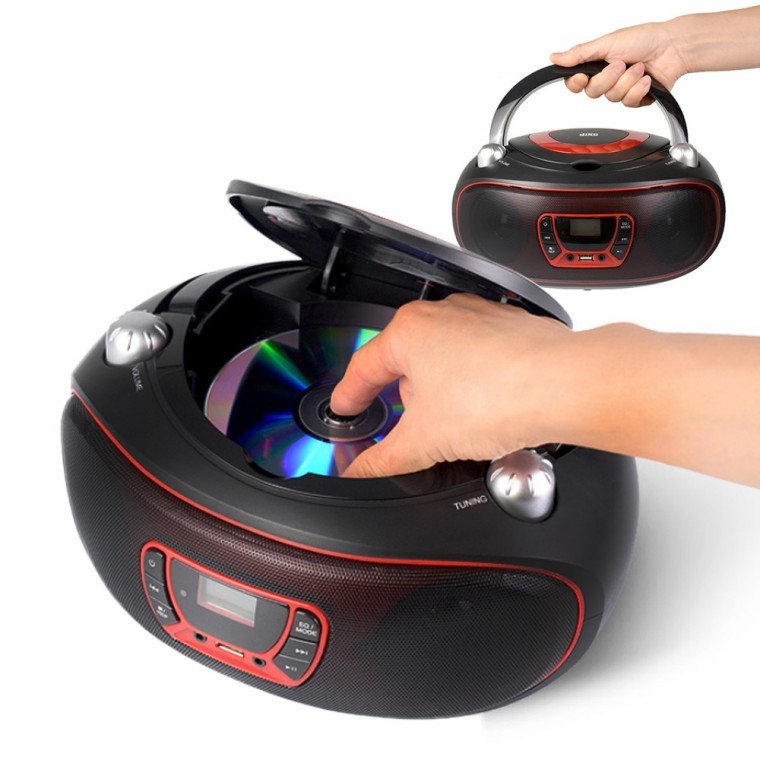 เครื่องเล่น CD Anam 320 MP3 วิทยุ EQ Sound ช่องเสียบภายนอก