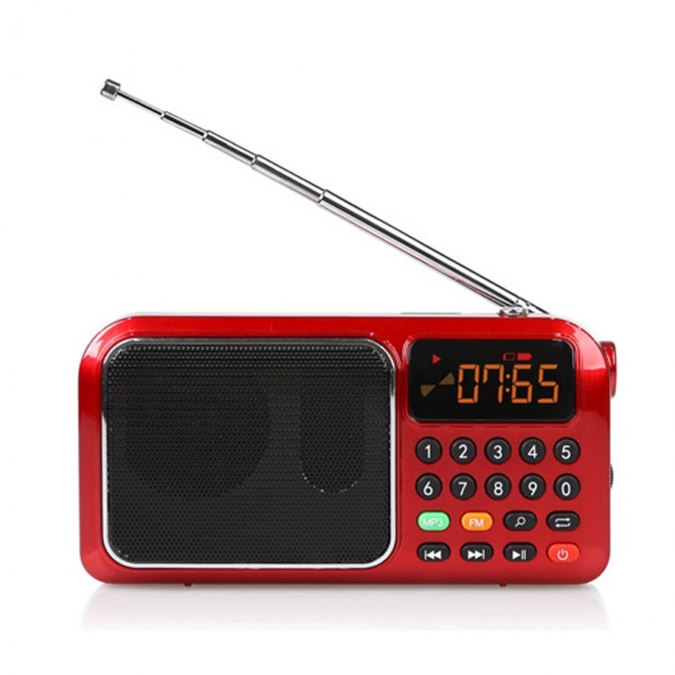 วิทยุ FM MP3 Player พร้อมไฟฉาย