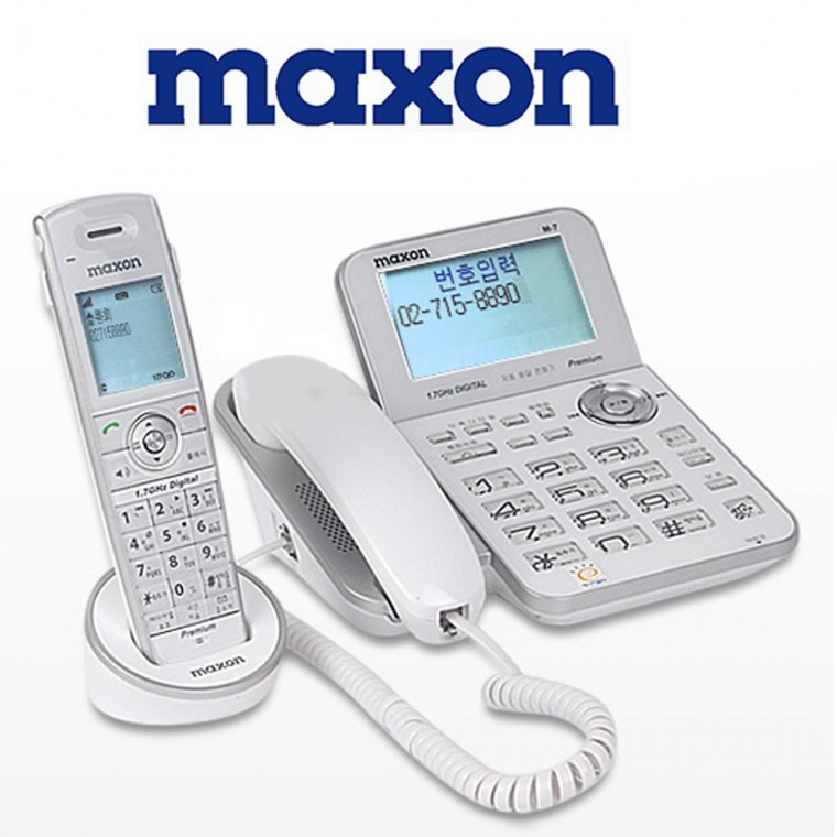 เครื่องบันทึกเสียง Maxon M7 พร้อมระบบตอบรับอัตโนมัติแบบมีสาย/ไร้สาย รองรับภาษาเกาหลี