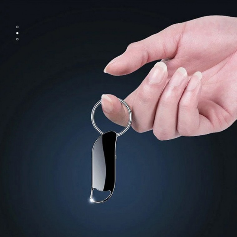 เครื่องบันทึกเสียงพวงกุญแจ Iron-V40H 32GB พร้อมบันทึกต่อเนื่อง 40 ชั่วโมง