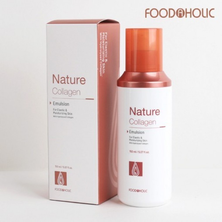 ฟู้ดอะฮอลิค เนเจอร์ คอลลาเจน โทนเนอร์ 150ml / อิมัลชั่น 150ml / เครื่องสำอางบำรุงผิว ไวท์เทนนิ่ง ลดริ้วรอย