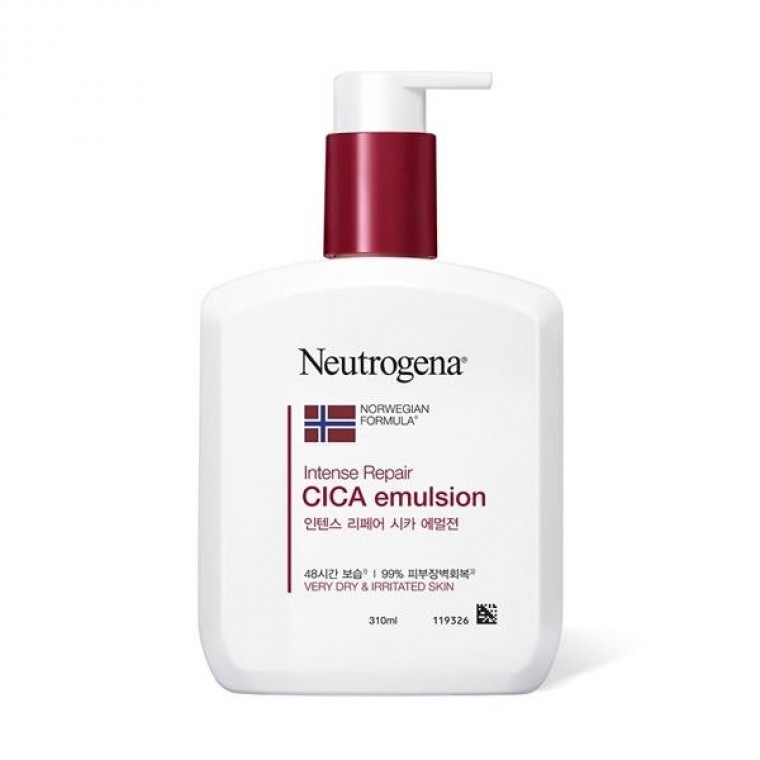 Neutrogena Intense Repair Cica Emulsion 310ml Johnson & Johnson