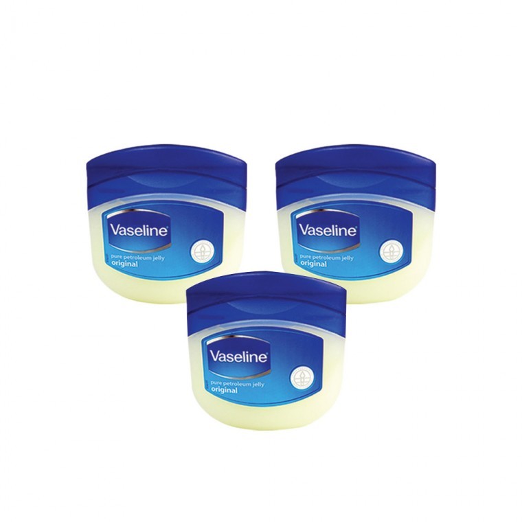 วาสลีน ออริจินอล โพรเทคติ้ง เจลลี่ ออริจินัล (50ml) - 3 ชิ้น เพียวสกินเจลลี่ โลชั่น ครีมบำรุงผิวสำหรับผิวแพ้ง่าย