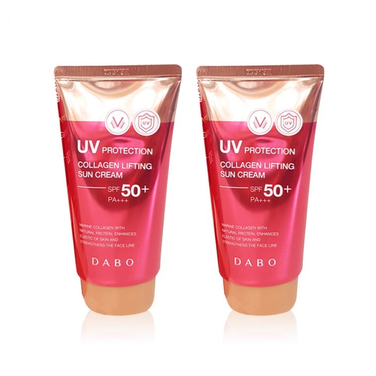 (1+1) ดาโบ คอลลาเจน ลิฟติ้ง ครีมลดเลือนริ้วรอย 3in1 UV ซันครีม 70มล. / SPF50+
