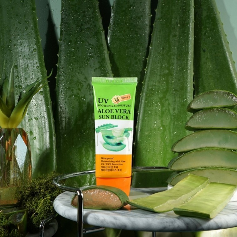 SPF50 ปกป้องผิวจากแสงแดด ซันบล็อก ซันครีม 70มล.