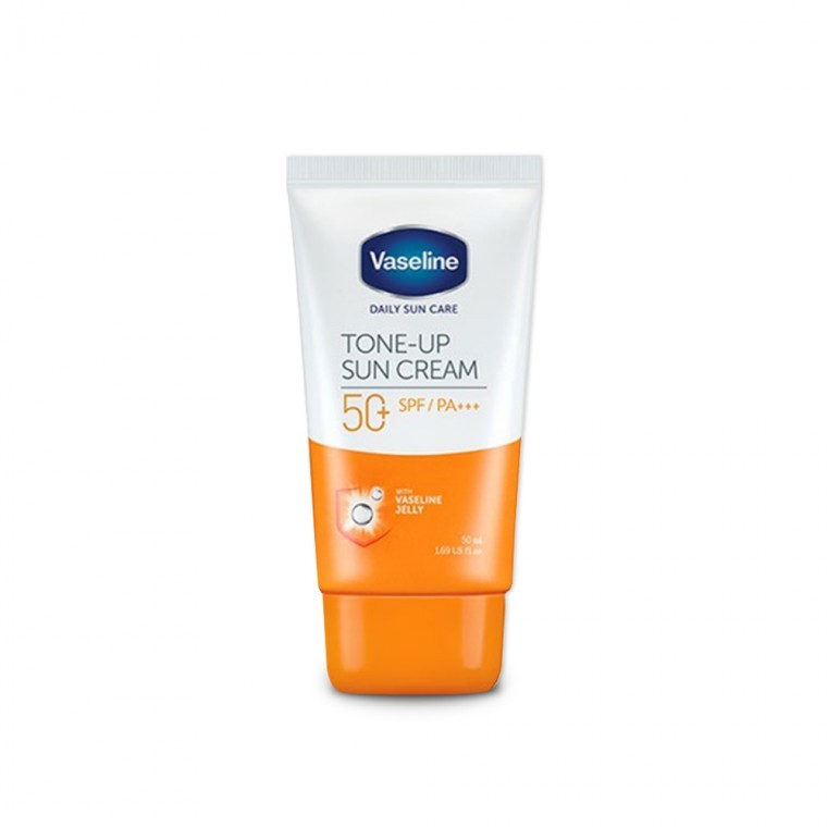 วาสลีน (โทนอัพ) ซันครีม 50มล. ซันครีม โทนอัพ ซันครีม ครีมกันแดด ซันบล็อก SPF50+ PA+
