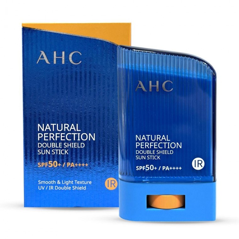 AHC เนเชอรัล เพอร์เฟคชั่น ดับเบิล ชิลด์ ซันสติ๊ก SPF50+ PA+ 22ก.