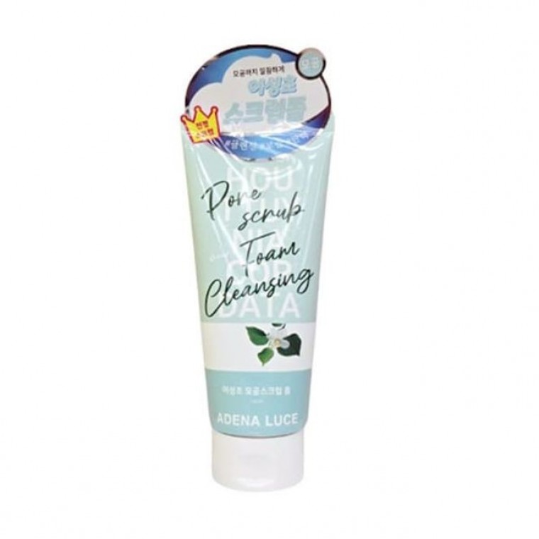 Adenaluce โฟมล้างหน้า Houttuynia Scrub Foam Cleanser 180มล.