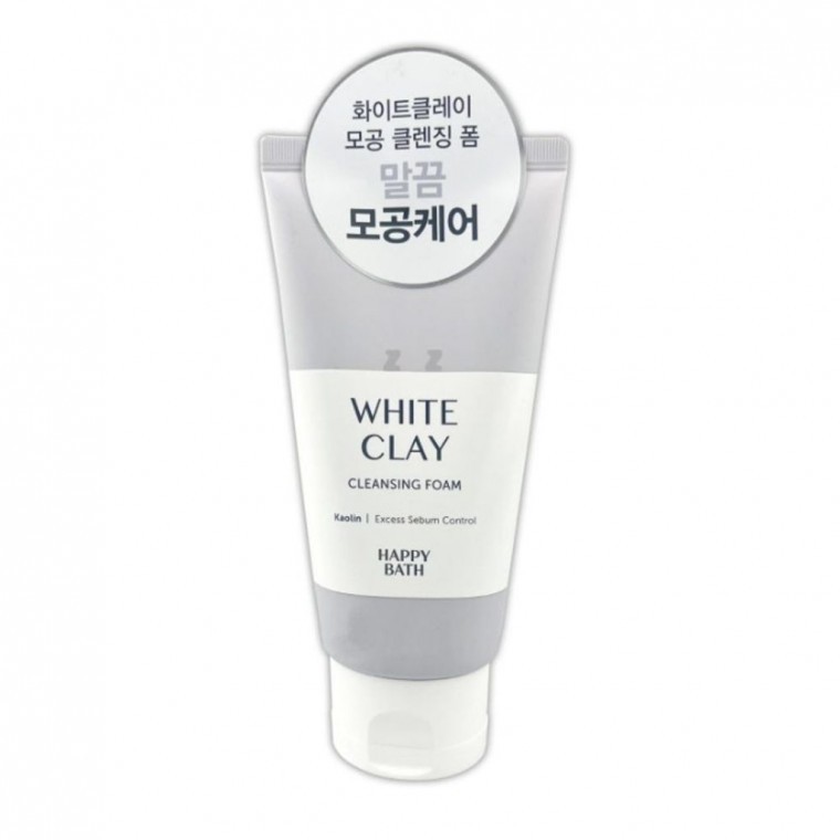 Happy Bath Foam Cleansing Makeup Remover Cleansing Foam 150ก.