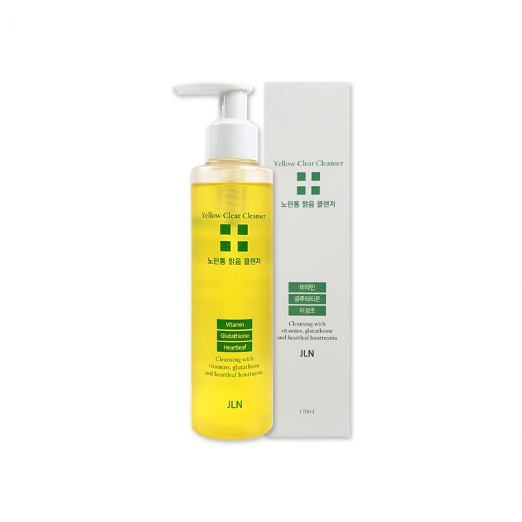 Yellow Tube Malgeum Cleanser วิตามิน กลูตาไธโอน Houttuynia Cleansing Gel สูตรอ่อนโยน 170มล. (ชิ้นเดียว)