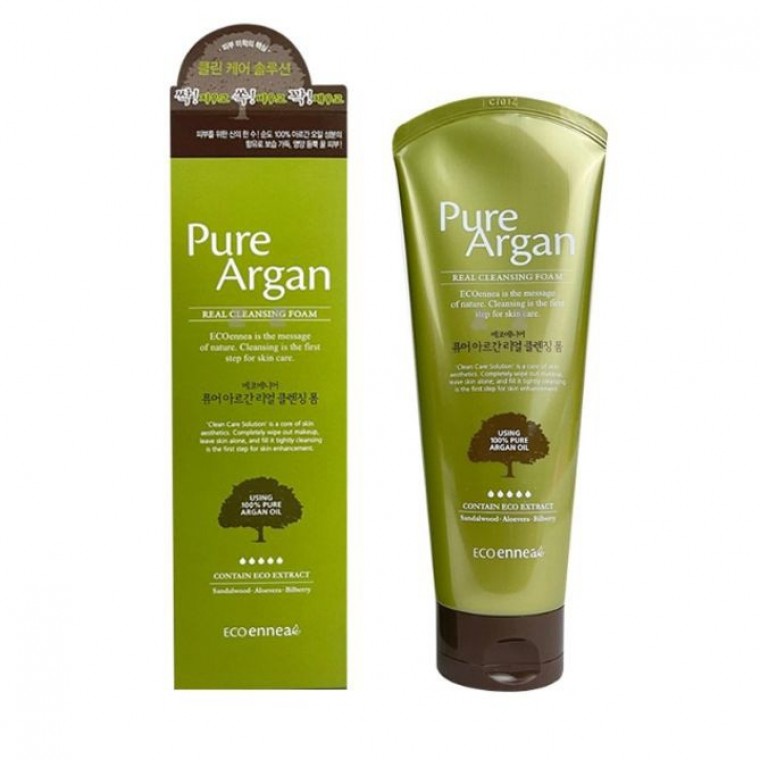 โฟมล้างหน้า สบู่ล้างหน้า Cleansing Foam Argan 180ก.