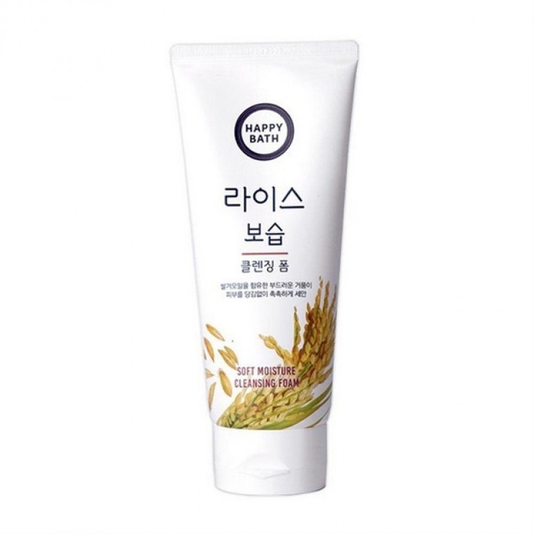 Happy Bath Rice Moisturizing Cleansing Foam