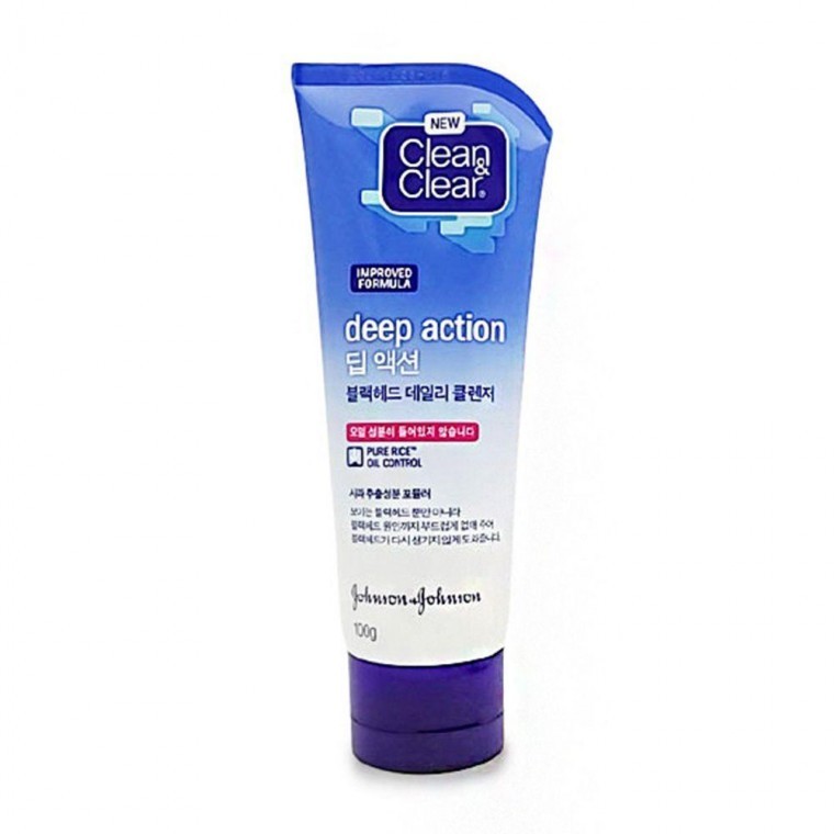 Clean & Clear Blackhead Daily Cleanser Cleansing Foam, Cleansing Oil, Face Wash Oil, Cleansing Oil, Soap