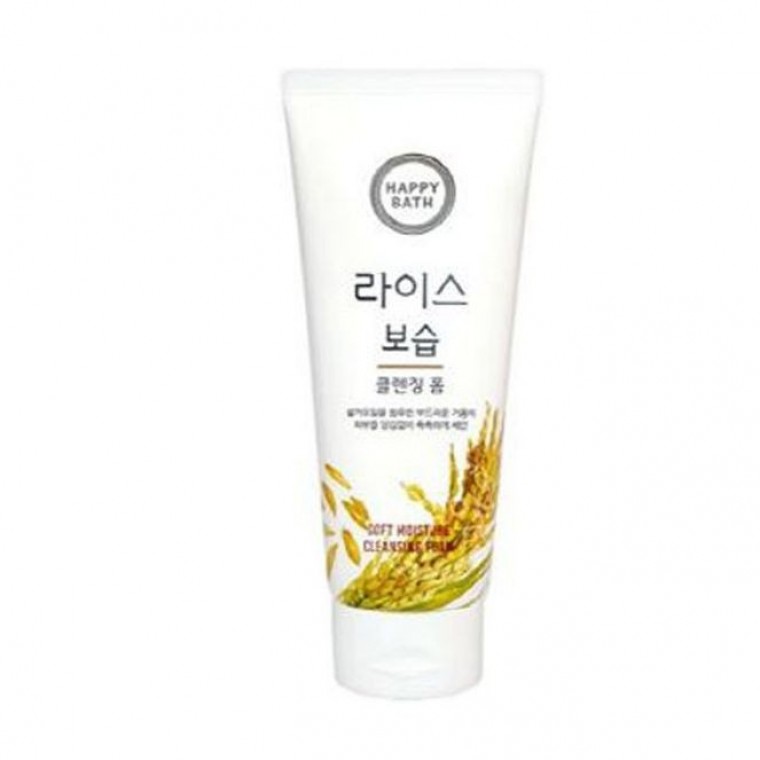 Happy Bath Foam Cleansing Moisturizing Deep Cleansing Foam 200ก.