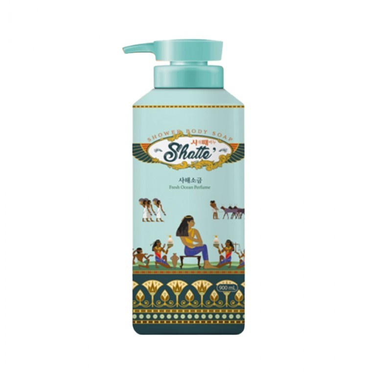 สบู่ขัดผิว Mugunghwa Shower Scrubber Exfoliating Body Wash Salt 900มล.
