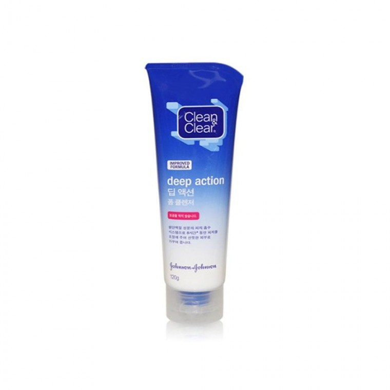 Clean & Clear Deep Action Foam Cleansing 120ก.