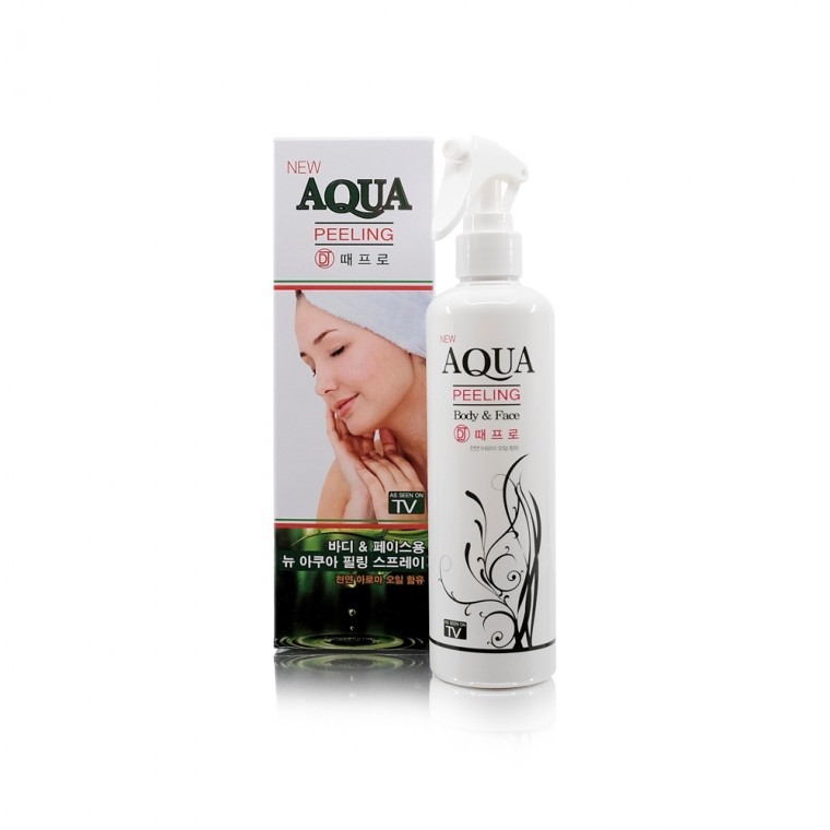 KP New Aqua Peeling Spray Ttae Pro (300มล.) ผลิตภัณฑ์ขัดเซลล์ผิวสำหรับเท้า ผิวกาย และใบหน้า