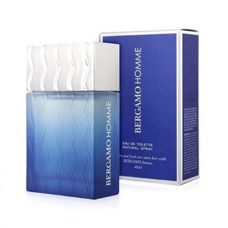 Bergamo Men's Perfume Eau de Toilette Homme Men's Perfume 40มล.