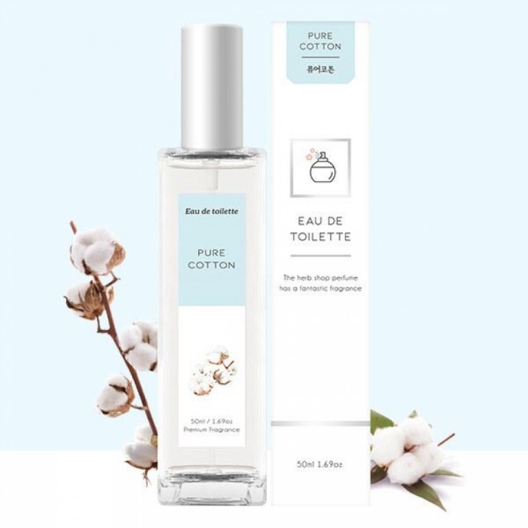 The Herb Shop Perfume Pure Cotton Eau de Toilette 50มล.