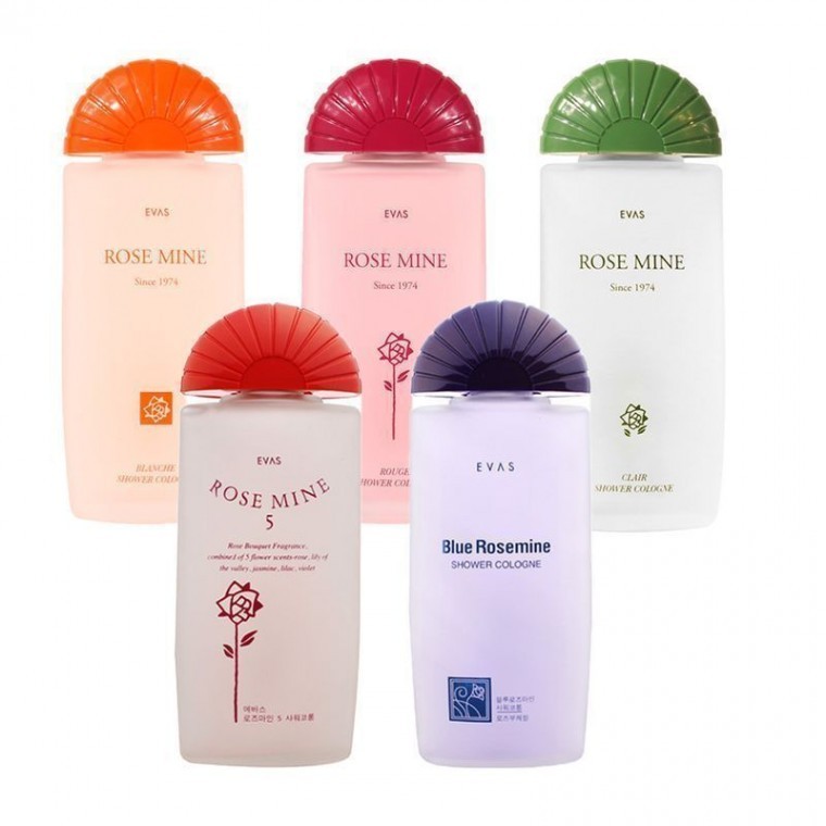 Rosemine Shower Cologne สำหรับทั่วร่างกาย 5 กลิ่น 185มล.