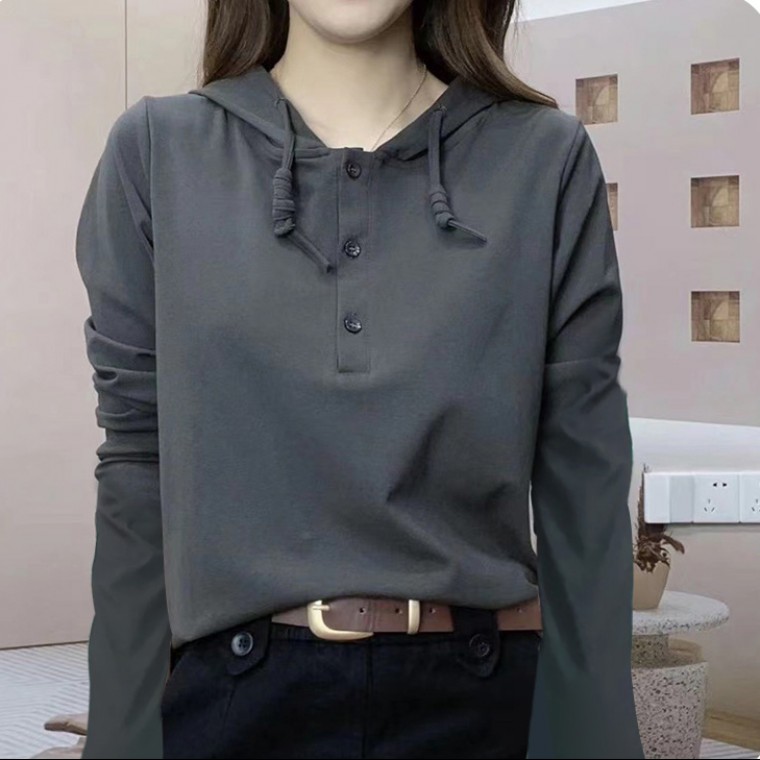 เสื้อฮู้ดไท เสื้อยืดสำหรับผู้หญิง สำหรับเปลี่ยนฤดู