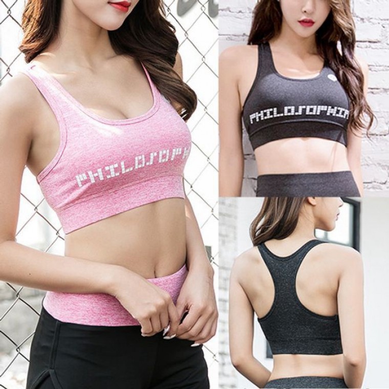 บราท็อป Tank Top สำหรับโยคะและพิลาทิส 3 สี