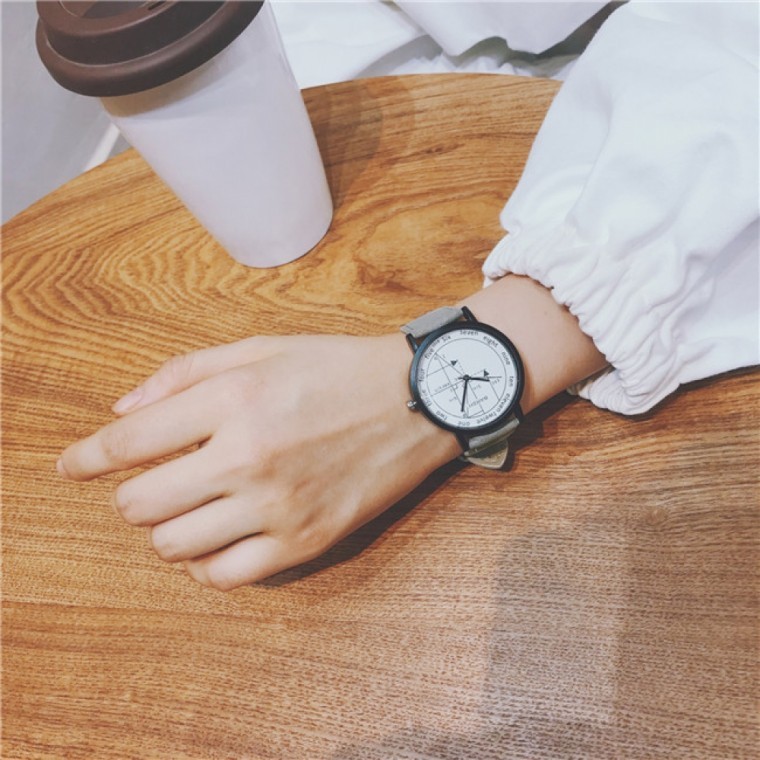 นาฬิกาข้อมือผู้หญิง Study (สีเทา)