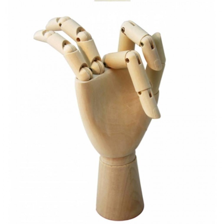 หุ่นจำลองมือสำหรับฝึกทำเล็บ, หุ่นโชว์ถุงมือกอล์ฟ