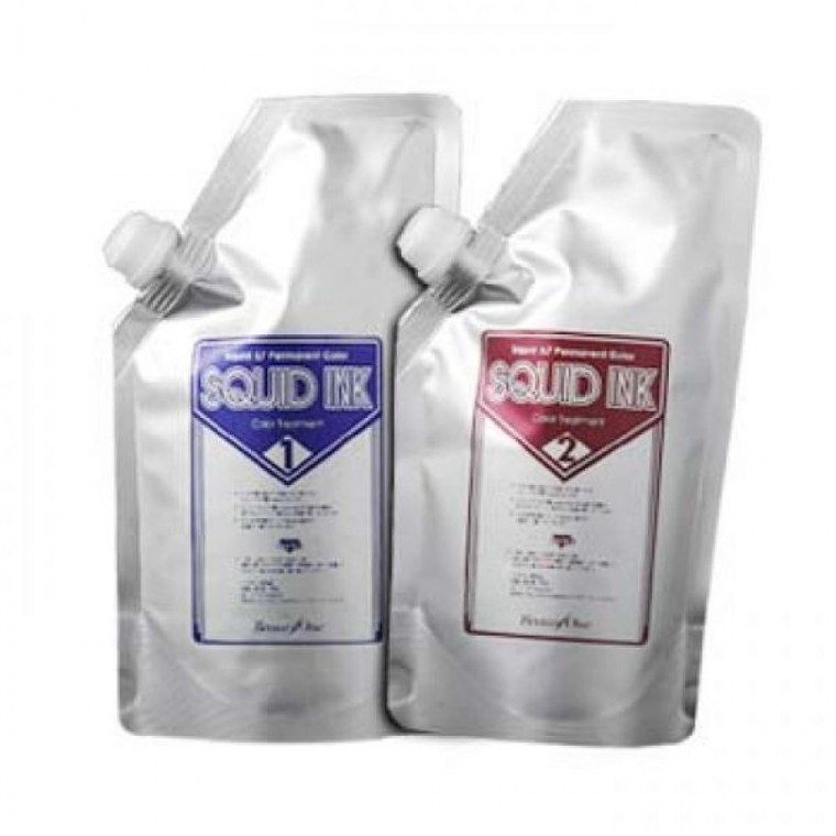 ยาย้อมผมหมึกปลาหมึก Squid Ink 500ml สำหรับผมขาว