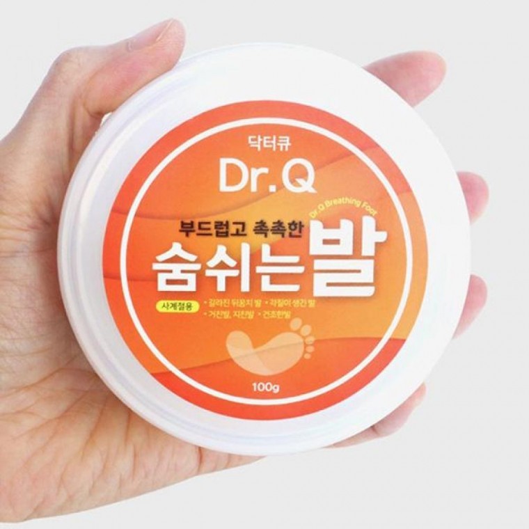 ซุมชวินบัล ดร. คิว ฟุตครีม 100 กรัม สมุนไพรเกาหลีสำหรับการดูแลเท้าและระงับกลิ่นเท้า