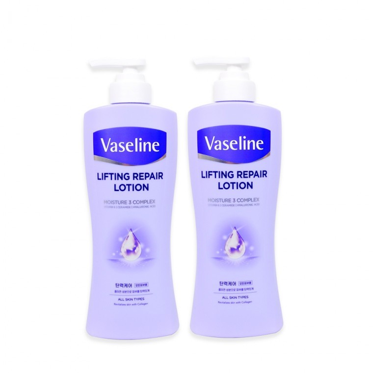 วาสลีน ดับเบิ้ล มอยส์เจอร์ โลชั่น (450ml) - 2 ชิ้น โลชั่นบำรุงผิว บอดี้โลชั่น วาสลีนโลชั่น บำรุงเข้มข้น สำหรับผิวแห้งมาก