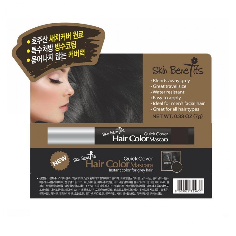 มาสคาร่าปิดผมขาว Skin Benefit Quick Cover