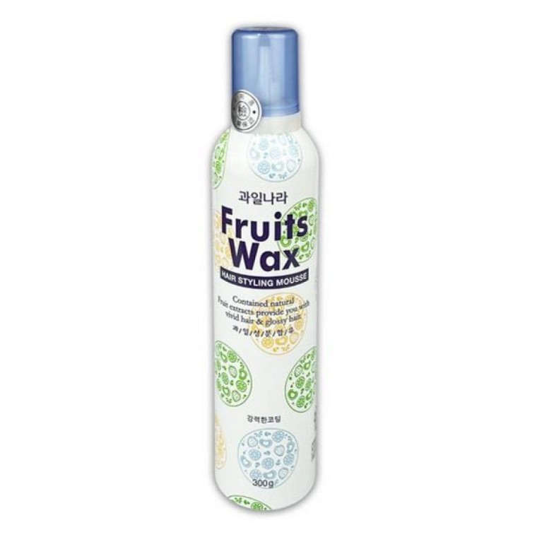 มูสจัดแต่งทรงผม Fruit Wax สำหรับเพิ่มวอลลุ่มและจับลอนผม 300g