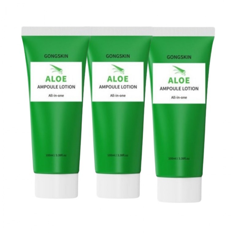 โลชั่น All-in-one สารสกัดจากว่านหางจระเข้ 100 มล. 3 ชิ้น สำหรับผู้ชาย สูตรพิเศษ
