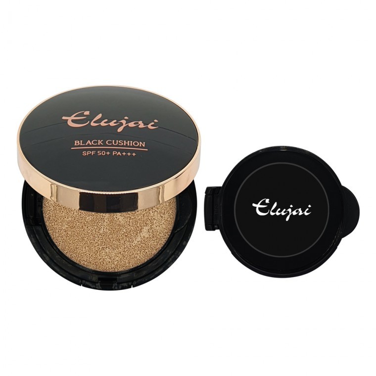 Black Cushion สี Natural Beige เบอร์ 23 (ตลับจริง 1 ชิ้น + รีฟิล 1 ชิ้น) แป้งคุชชั่นบำรุงผิวขาว ลดเลือนริ้วรอย กันแดด