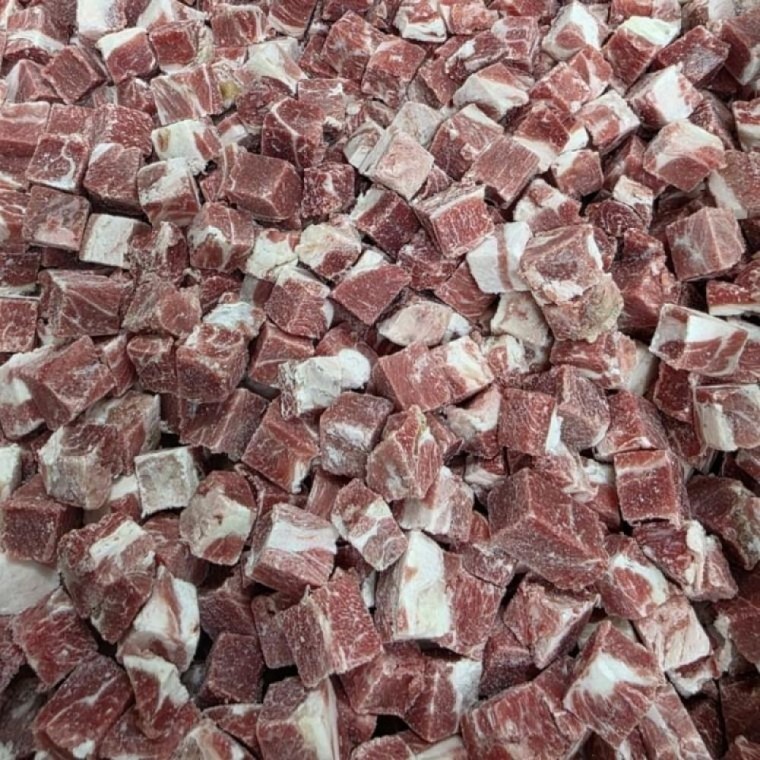 เนื้อแกะคิวบ์ 400g สำหรับผัด