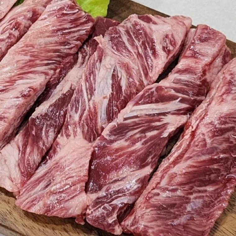 เนื้อซี่โครงฮันอู 600g สำหรับย่าง