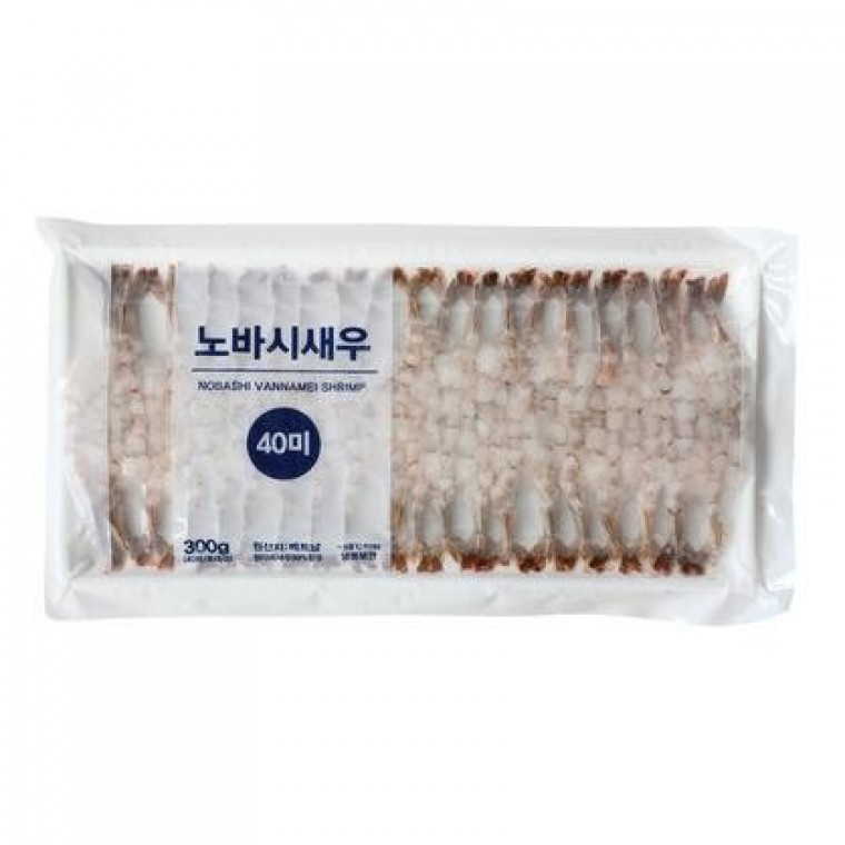 กุ้งซีบาสต์ โนวา 40 ตัว 300g