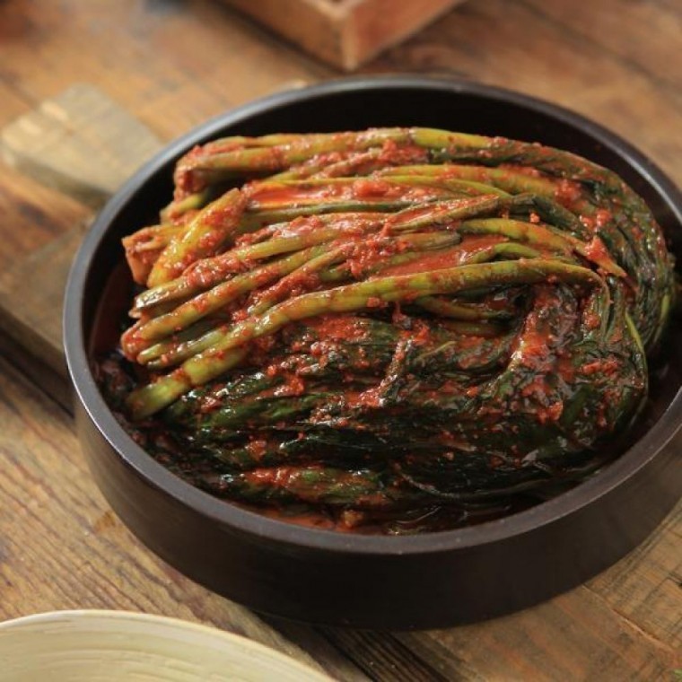 กิมจิผักกาดเขียวแบบดั้งเดิมจากชอลลาโด ผลิตในประเทศ 1kg HACCP