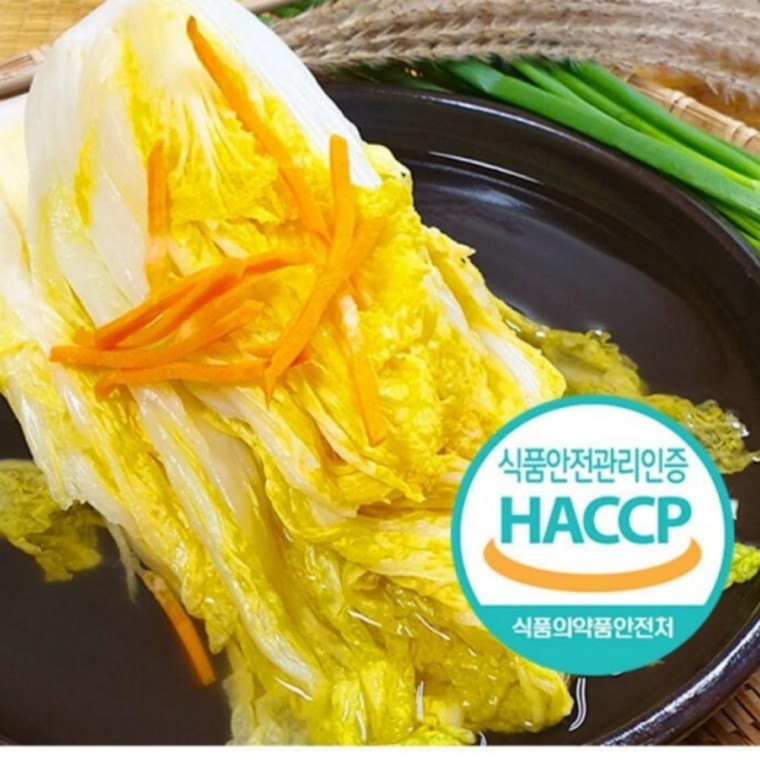 แบ็คกิมจิแบบดั้งเดิมจากชอลลาโด ผลิตในประเทศ 2kg HACCP