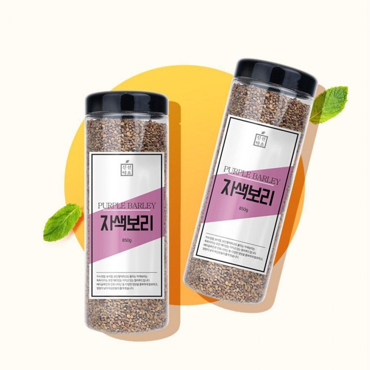 ข้าวบาร์เลย์ม่วงในประเทศ 1700g (850gx2)