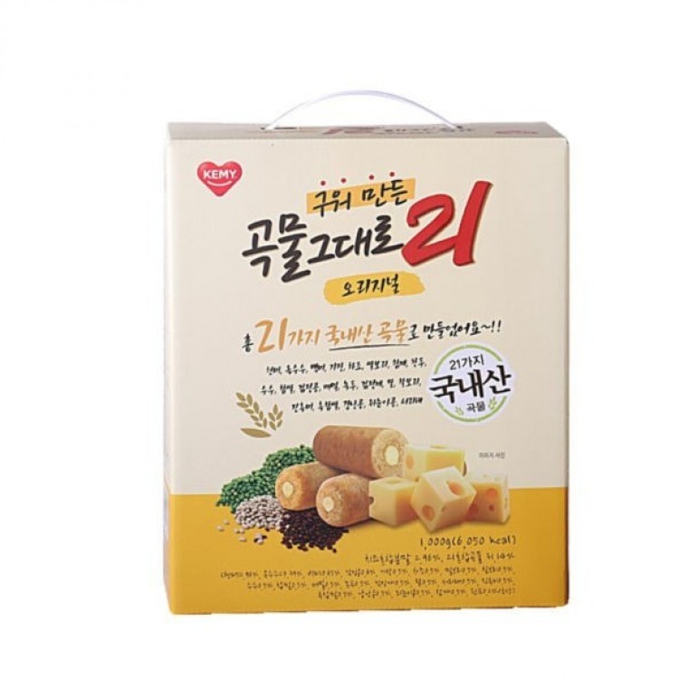 ธัญพืชอบ Grain 그대로 21 ออริจินัล 1000g แบบกล่อง
