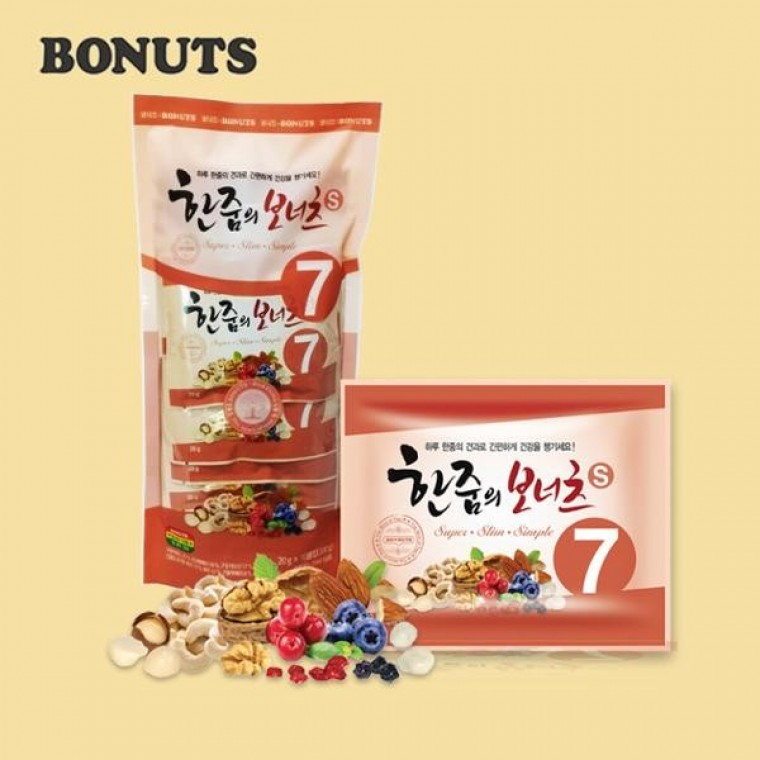 วันเดย์โยเกิร์ต S7 นัทส์ 10 ซอง (บรรจุ) 4 กล่อง ขนมเพื่อสุขภาพ ถั่วรวม ของที่ระลึก วอลนัท อัลมอนด์ บลูเบอร์รี่ แครนเบอร์รี่ แมคคาเดเมีย