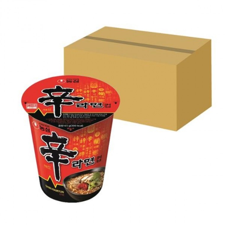 นงชิม คัพราเมง ชินราเมง 65g 30 ชิ้น กล่อง