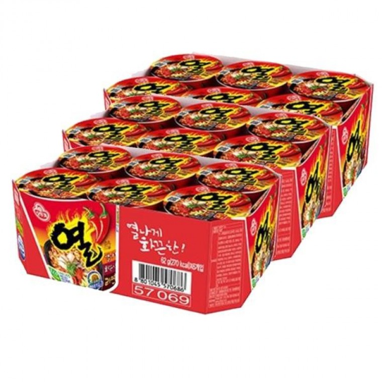 โอตตูกี คัพราเมง ยอลราเมง 62g 18 ชิ้น