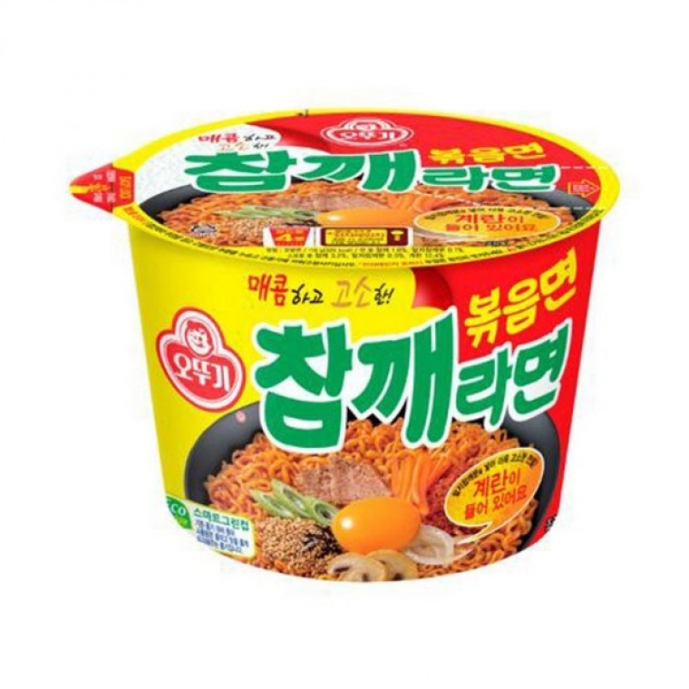 ชัมแกราเมงบกึมเมียน ถ้วยใหญ่ 110g x 12 ชิ้น 1 กล่อง โอตตูกี