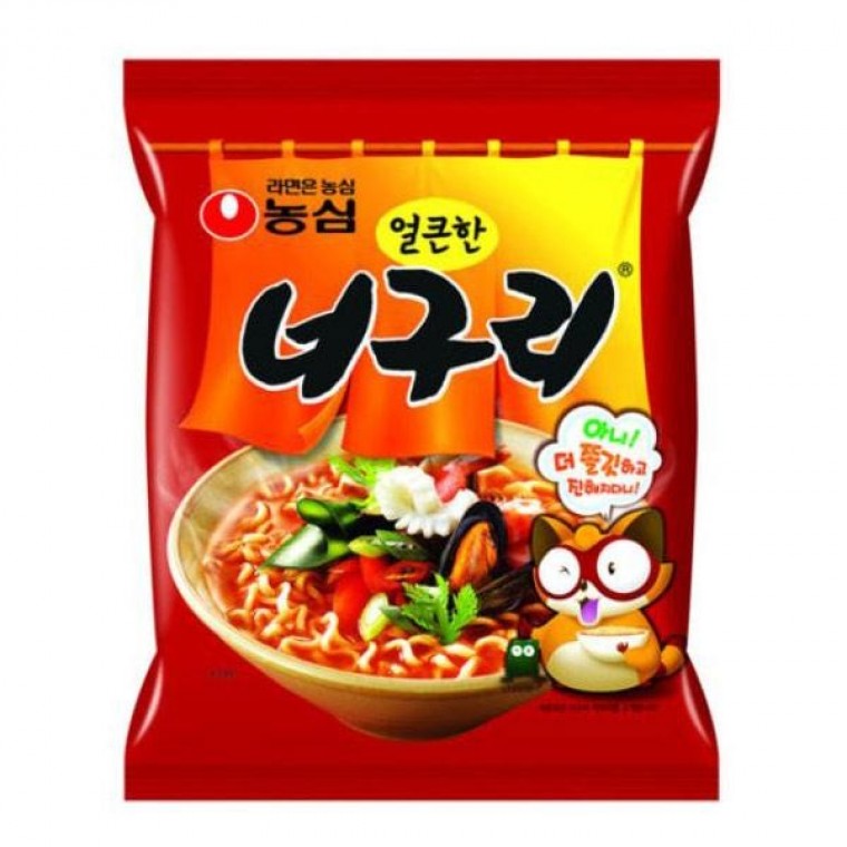 นู-กู-รี บะหมี่ห่อ 120g x 30 ชิ้น กล่อง นงชิม