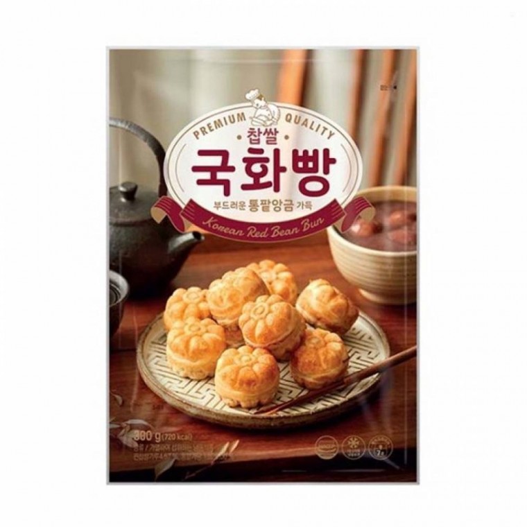 แม่บ้าน ฮันซอง ชับซัลกุกฮวาปัง 300g x 4 ชิ้น (แช่แข็ง) กับข้าว